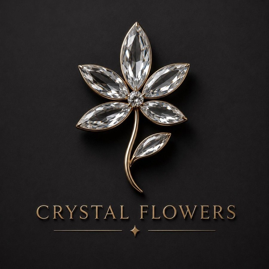 Crystal Flowers logo